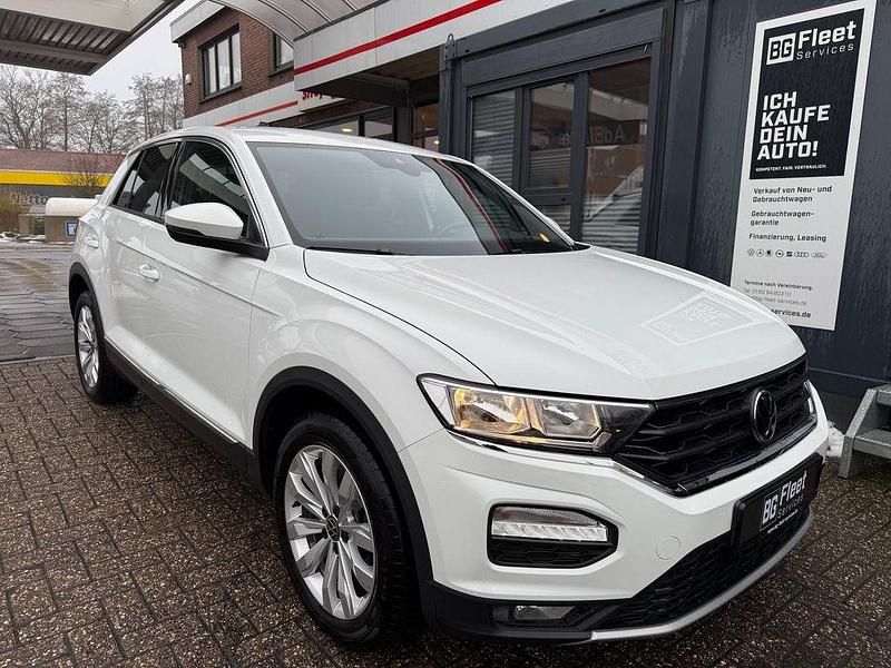 Weiß Gebraucht 2021 VW T-Roc Sportline SUV | 23.790 € (Guter Preis) - Bild 1/4