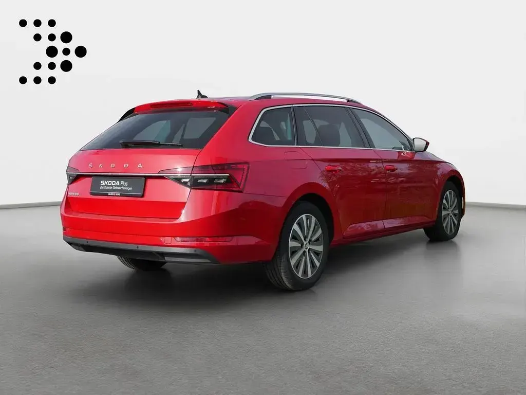 Gebraucht Skoda Superb Style 200 PS (147 kW) 2021 Rot Kombi
