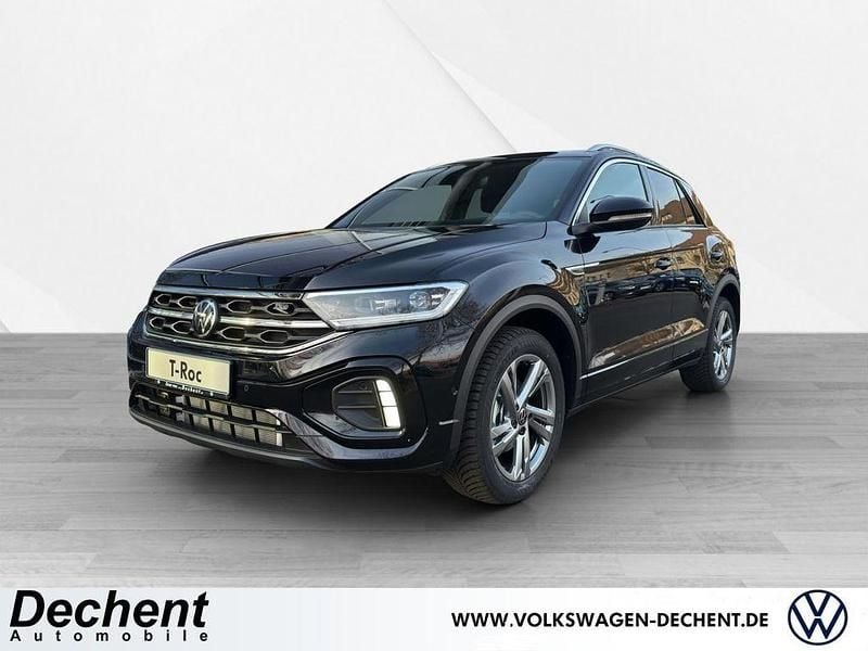Schwarz Neu 2025 VW T-Roc R-line SUV | 34.880 € - Bild 1/4