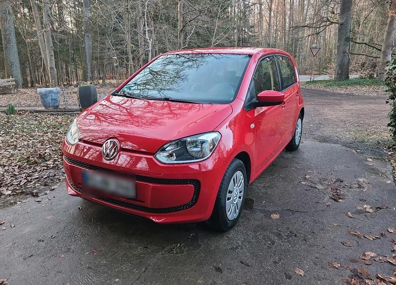 Gebraucht VW up! 60 PS (44 kW) 2015 Rot Kleinwagen