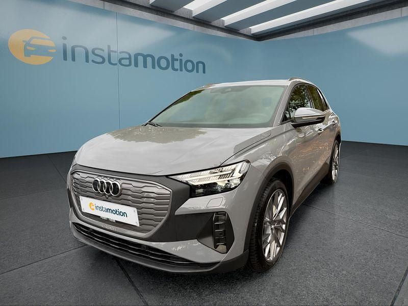 Grau Gebraucht 2025 Audi Q4 e-tron SUV | 50.299 € - Bild 1/4