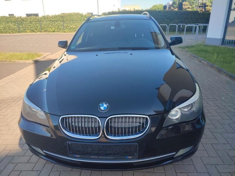 Schwarz Gebraucht 2008 BMW 525 Advantage Kombi | 4.990 € (Fairer Preis) - Bild 1/4