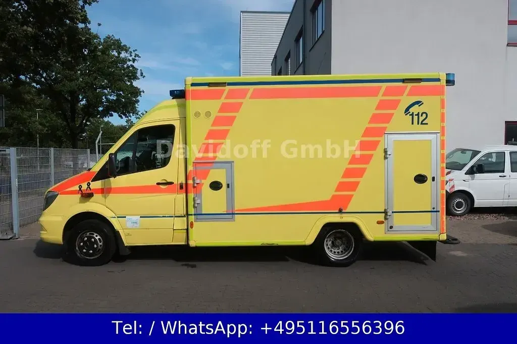 Gebraucht Mercedes Sprinter 190 PS (139 kW) 2016 Gelb Van