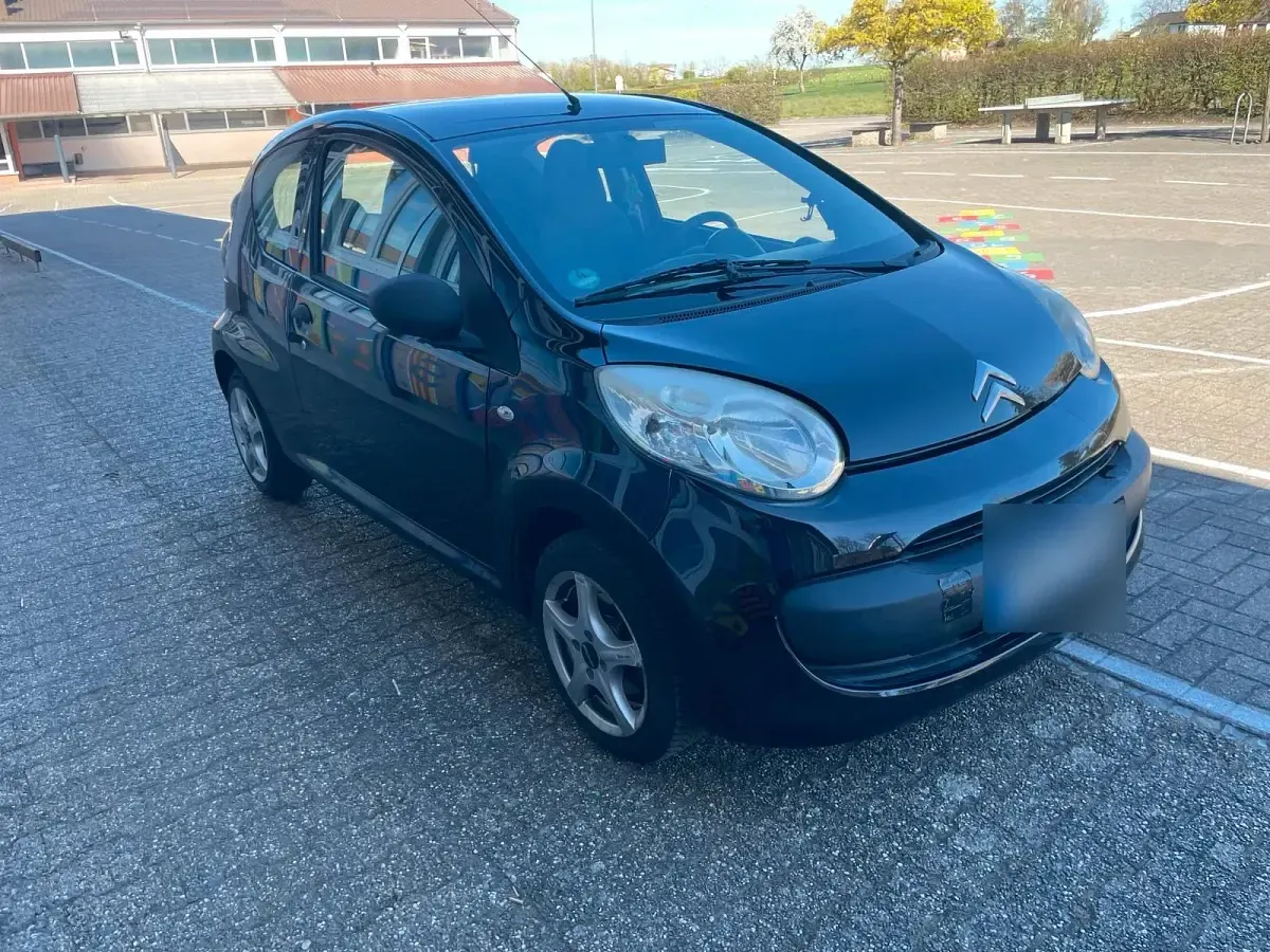 Gebraucht Citroën C1 60 PS (44 kW) 2008 Schwarz Kleinwagen