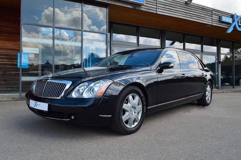 Brugt Maybach 62 551 HK (405 kW) 2005 Sort Sedan
