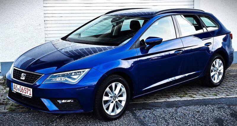 Blau Gebraucht 2018 Seat Leon ST Style Kombi | 13.000 € (Fairer Preis) - Bild 1/4