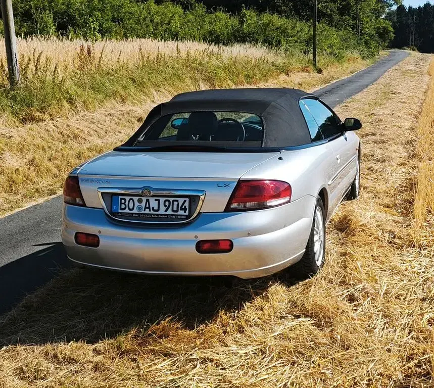 Gebraucht Chrysler Sebring Cabriolet 141 PS (103 kW) 2003 Silber Cabrio