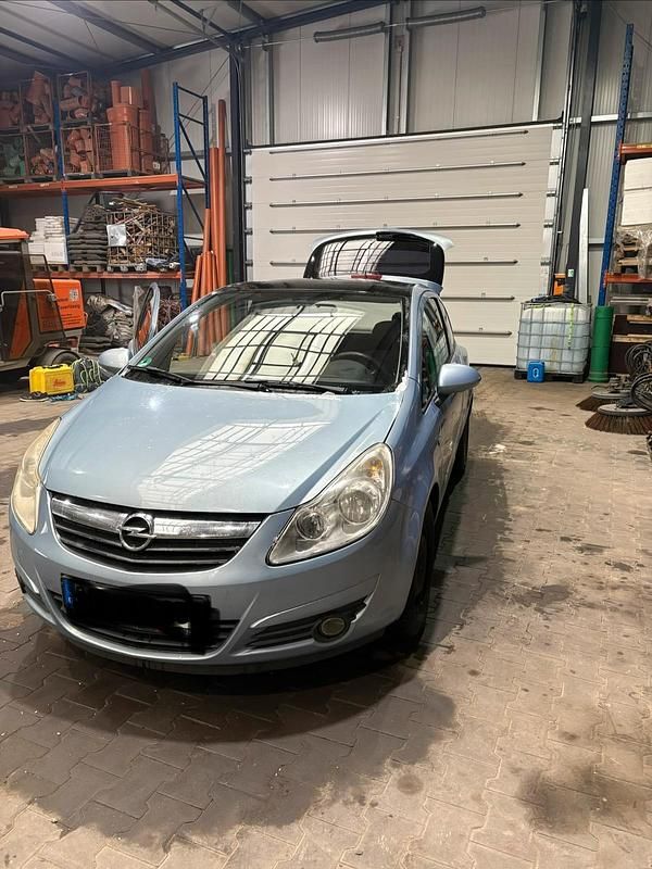 Gebraucht Opel Corsa 80 PS (58 kW) 2007 Blau Kleinwagen