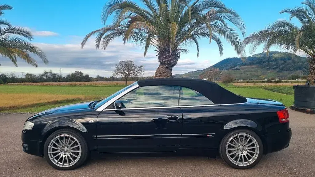 Gebraucht Audi A4 Cabriolet S-Line 256 PS (188 kW) 2008 Schwarz Cabrio
