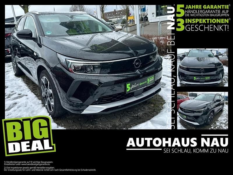Diamant schwarz/karbon schwarz Gebraucht 2022 Opel Grandland X Ultimate SUV | 22.990 € (Fairer Preis) - Bild 1/4
