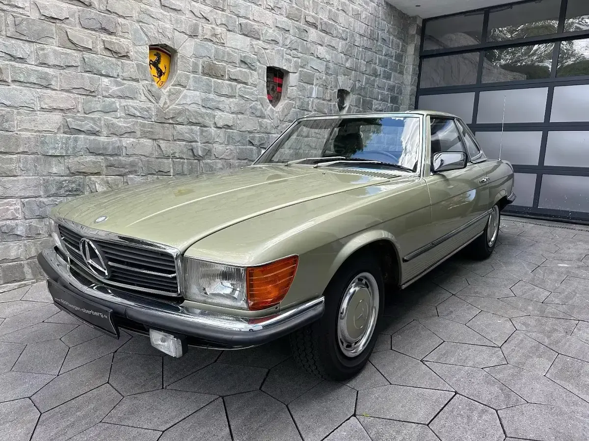 Gebraucht Mercedes SL280 185 PS (136 kW) 1979 Grün Cabrio