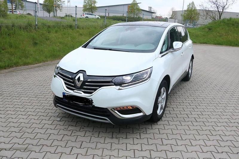 Gebraucht Renault Espace Initiale Paris 160 PS (117 kW) 2016 Weiß Van / Kleinbus