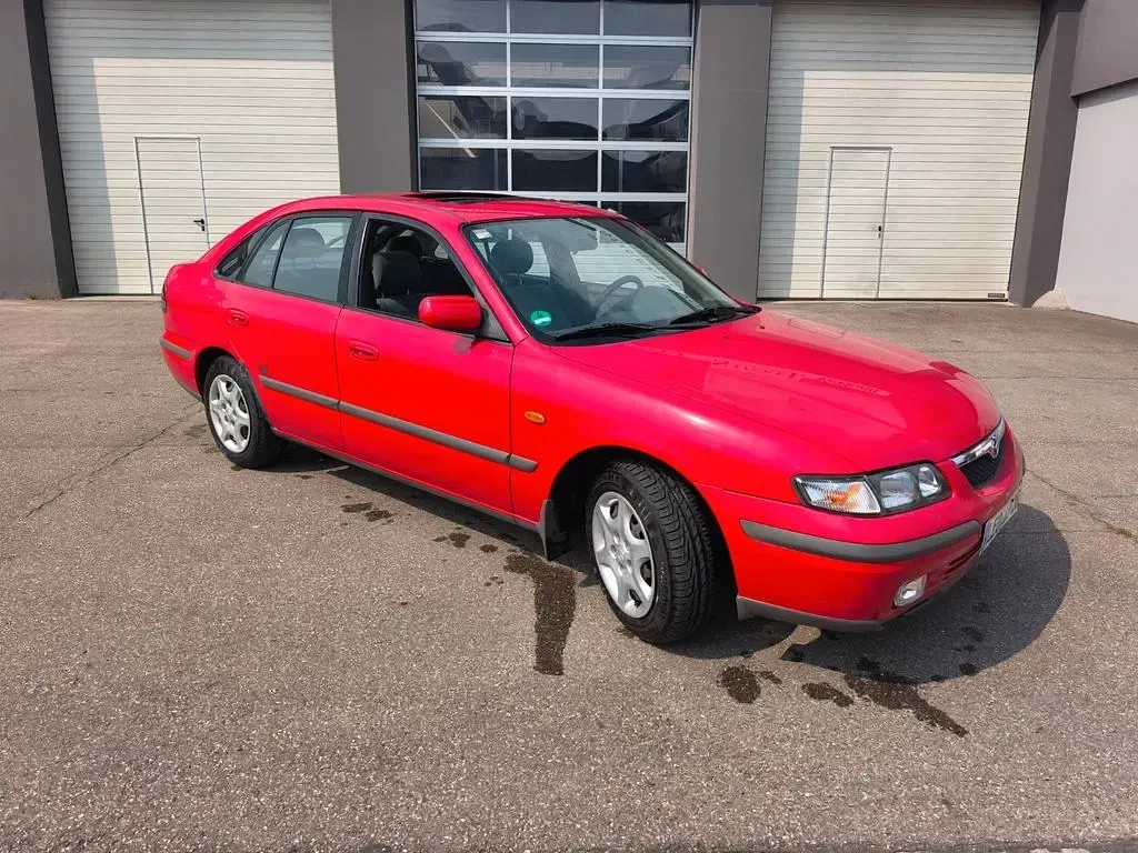 Gebraucht Mazda 626 90 PS (66 kW) 1998 Rot Limousine