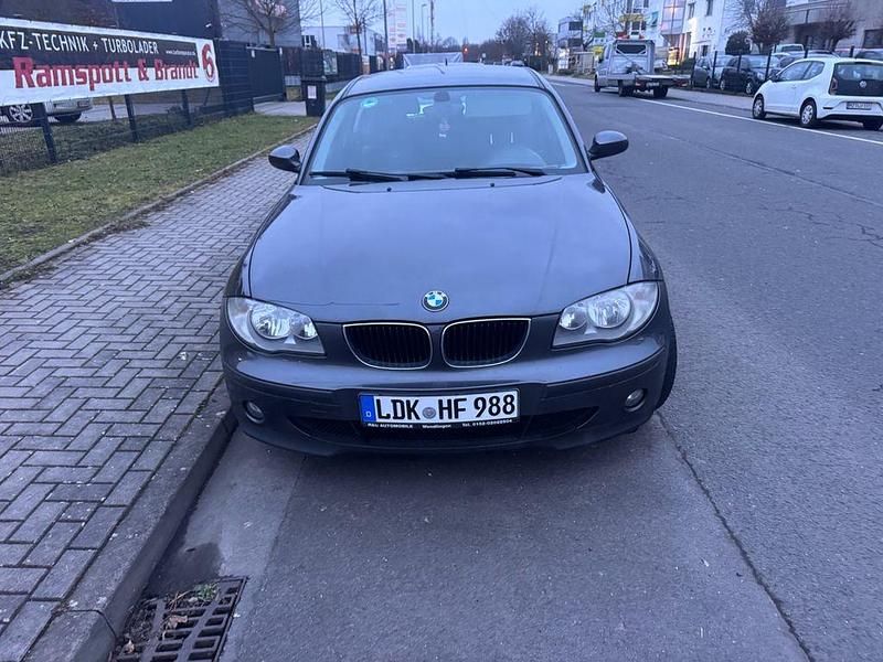 Sparkling graphite metallic Gebraucht 2006 BMW 116 Advantage Kleinwagen | 800 € (Superpreis) - Bild 1/3
