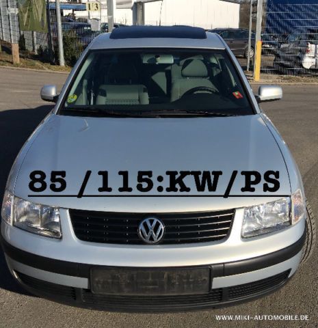 Gebraucht VW Passat Edition 116 PS (85 kW) 2000 Silber metallic Limousine