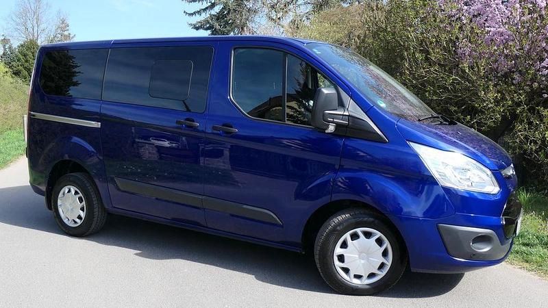 Gebraucht Ford Transit Custom Trend 131 PS (96 kW) 2016 Blau Van / Kleinbus