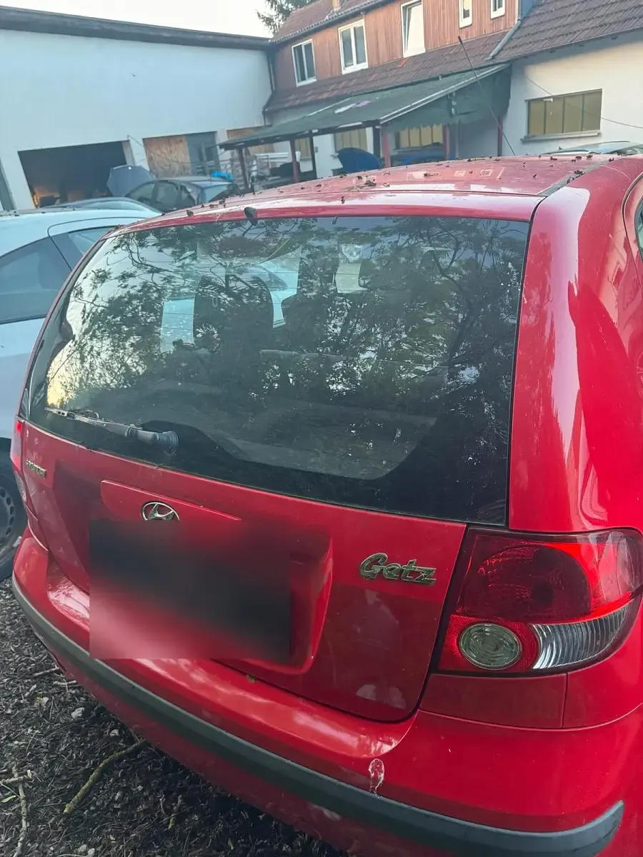 Brugt Hyundai Getz 63 HK (46 kW) 2004 Rød Hatchback