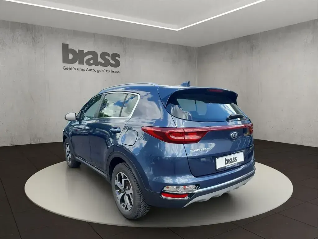 Gebraucht Kia Sportage Vision 177 PS (130 kW) 2020 Cosmoblau met. SUV
