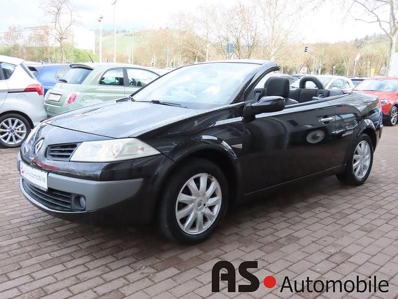 Gebraucht Renault Mégane Cabriolet Dynamique 111 PS (81 kW) 2007 Perlmuttschwarz Cabrio
