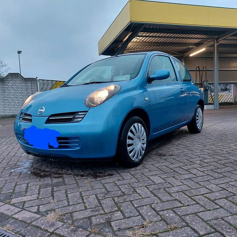 Blau Gebraucht 2004 Nissan Micra Kleinwagen | 990 € (Guter Preis) - Bild 1/4
