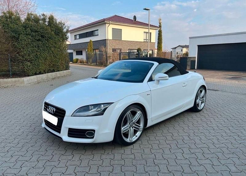 Weiß Gebraucht 2012 Audi TT Roadster S-Line Cabrio | 11.200 € (Fairer Preis) - Bild 1/4