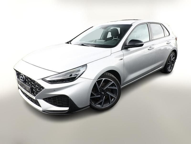 Platinum silver mica Gebraucht 2021 Hyundai i30 N Line | 17.662 € (Fairer Preis) - Bild 1/4