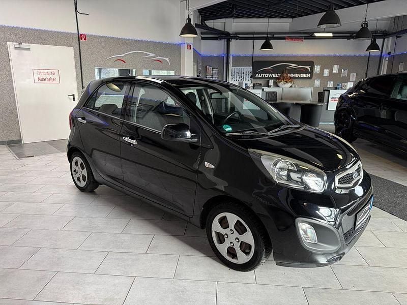 Gebraucht Kia Picanto Edition 7 69 PS (50 kW) 2014 Galaxyschwarz met. Kleinwagen