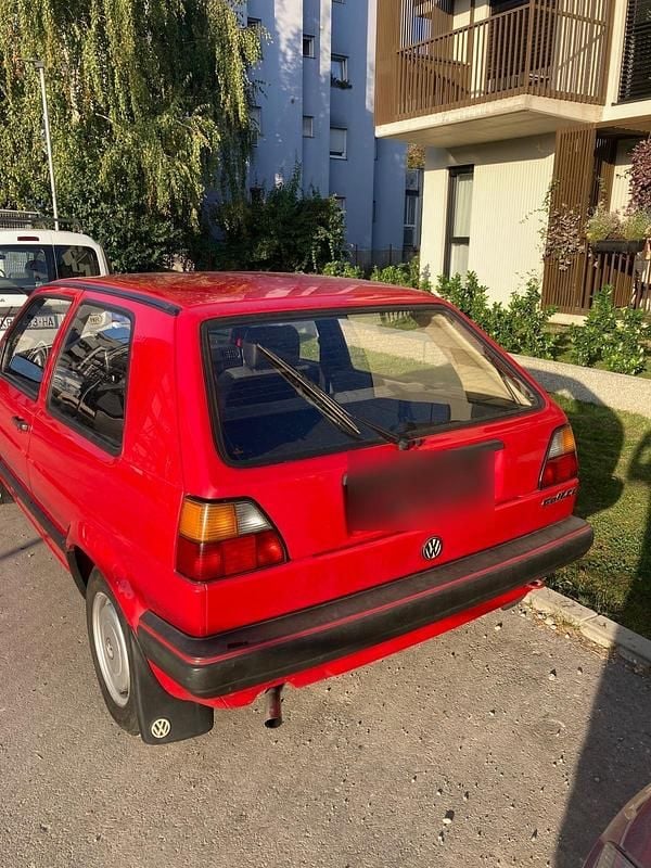 Gebraucht VW Golf II 54 PS (39 kW) 1990 Rot Kleinwagen