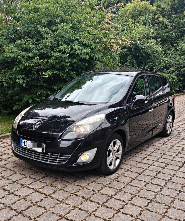 Schwarz Gebraucht 2009 Renault Grand Scénic III Dynamique Van / Kleinbus | 3.900 € (Superpreis) - Bild 1/4