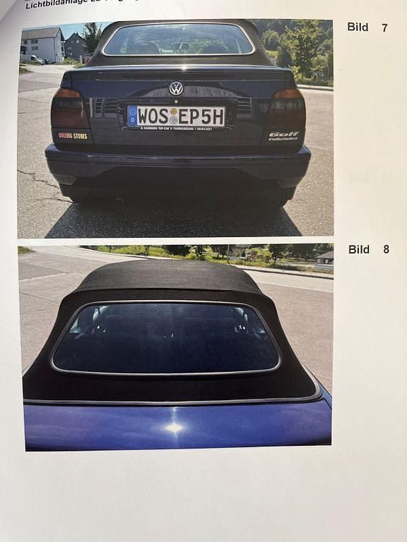 Gebraucht VW Golf 90 PS (66 kW) 1995 Violet Cabrio