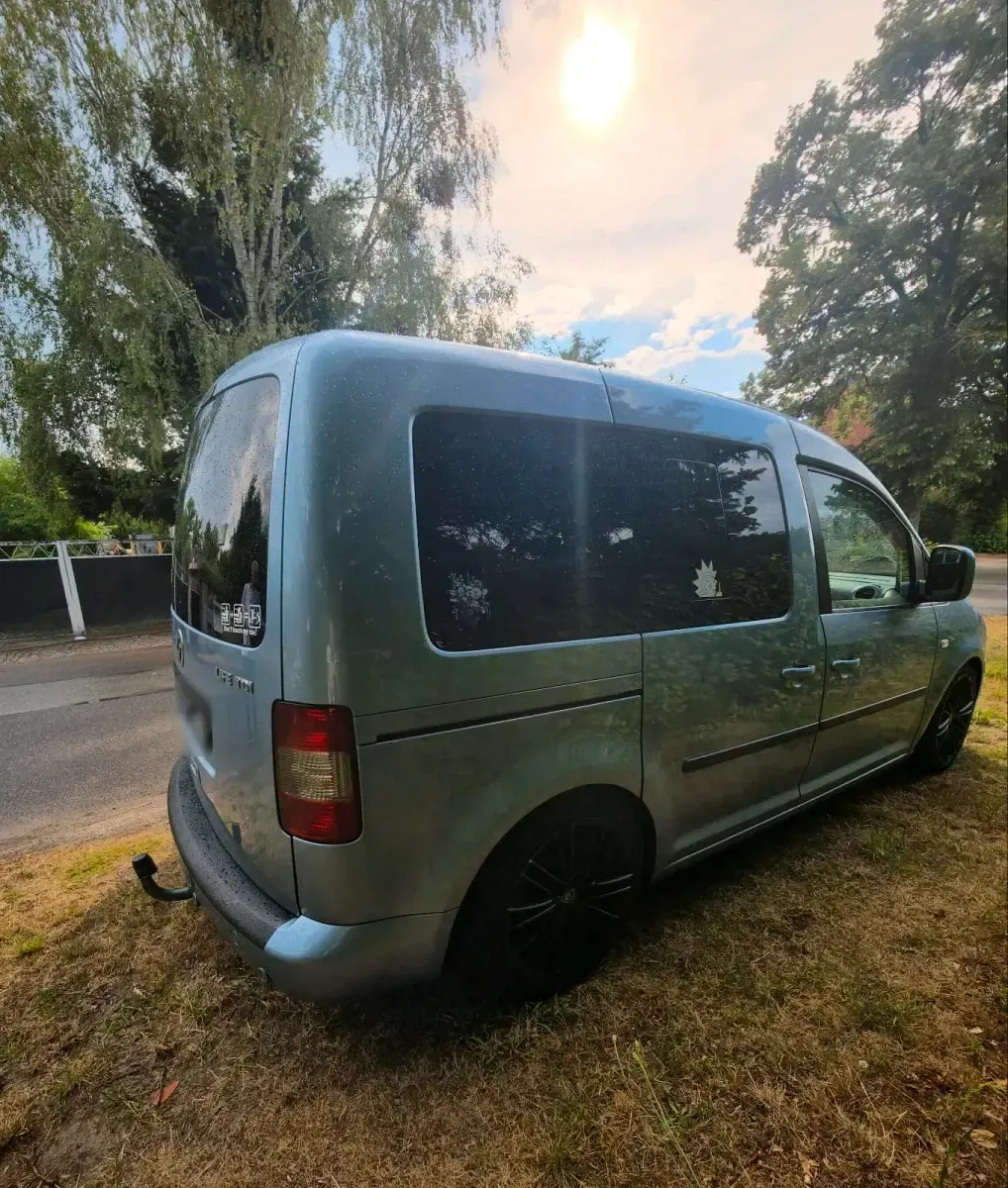 Gebraucht VW Caddy Life 105 PS (77 kW) 2008 Silber Van / Kleinbus