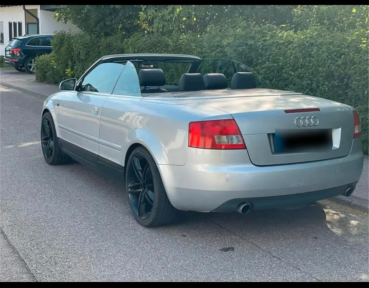 Gebraucht Audi A4 Cabriolet 163 PS (119 kW) 2003 Silber Cabrio