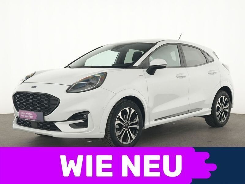 Weiss Gebraucht 2021 Ford Puma ST-Line SUV | 20.415 € (Fairer Preis) - Bild 1/4