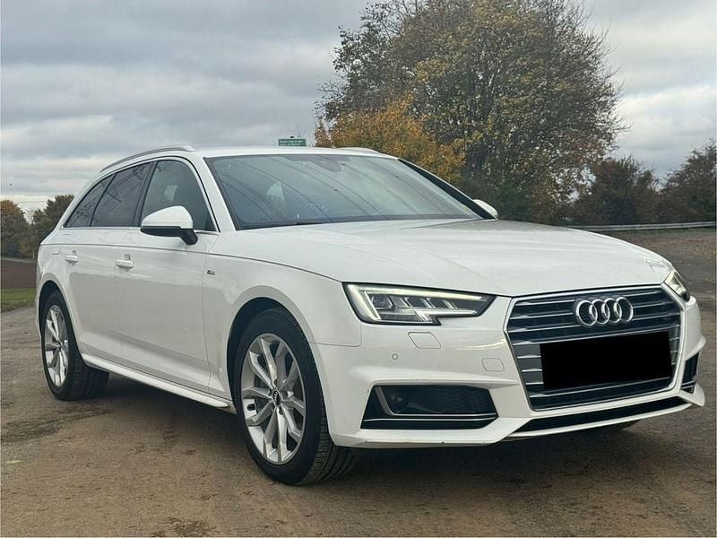 Weiß Gebraucht 2017 Audi A4 S-Line Kombi | 17.300 € (Guter Preis) - Bild 1/4