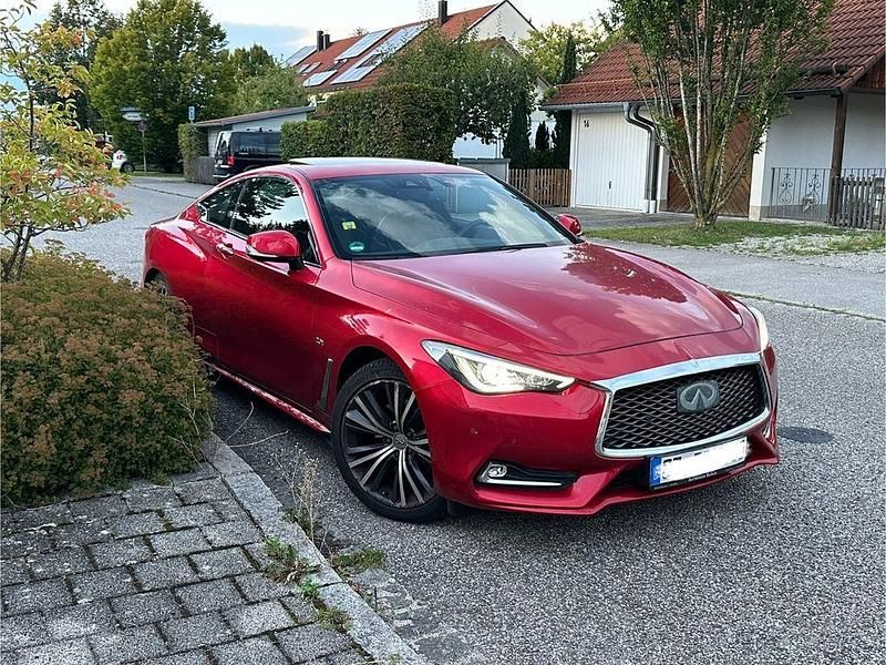 Schwarz Gebraucht 2016 Infiniti Q60 Sport Tech Coupé | 22.555 € - Bild 1/4