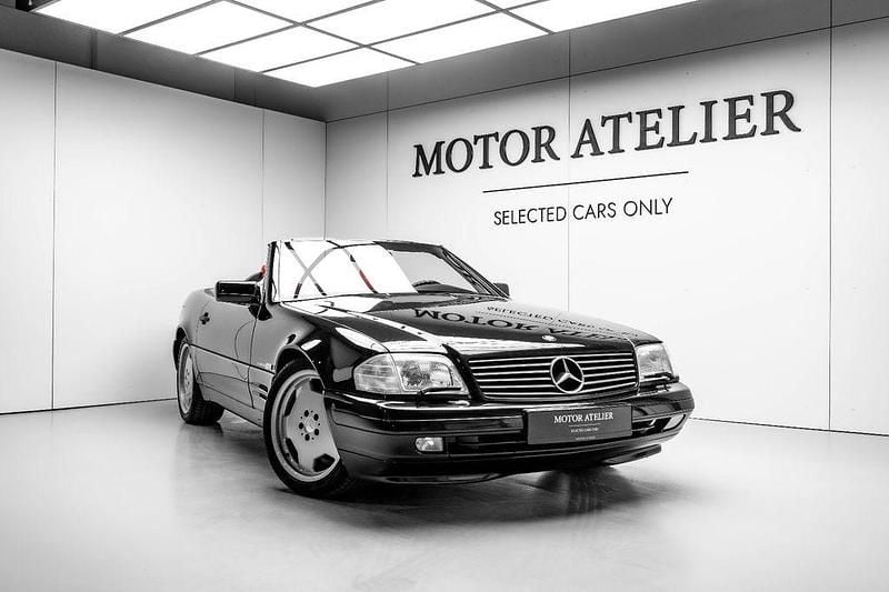 Schwarz Gebraucht 1998 Mercedes SL320 Edition Cabrio | 36.888 € (Etwas zu teuer) - Bild 1/4