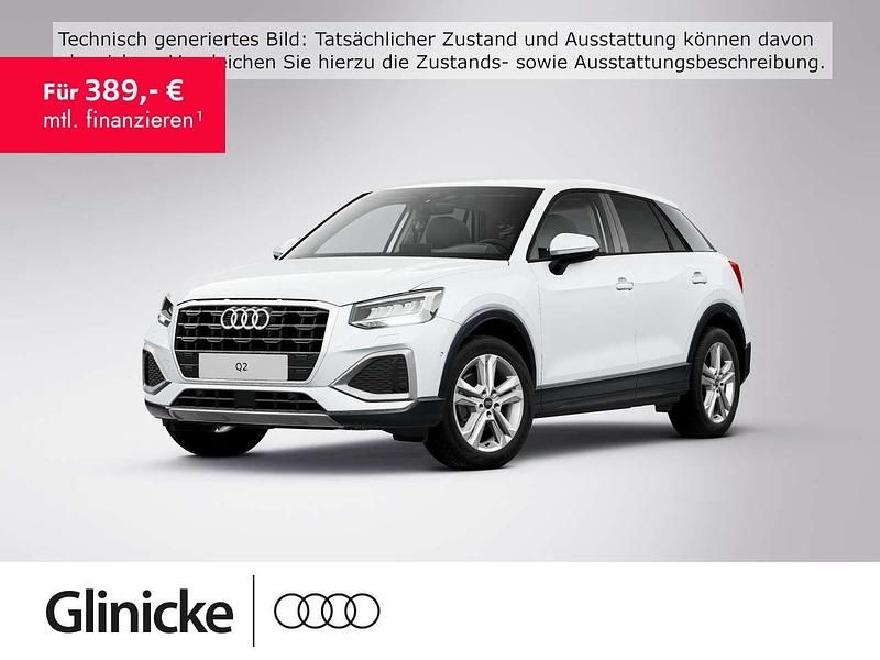 Gletscherweiß metallic Gebraucht 2024 Audi Q2 Advanced Plus SUV | 29.830 € (Fairer Preis) - Bild 1/2