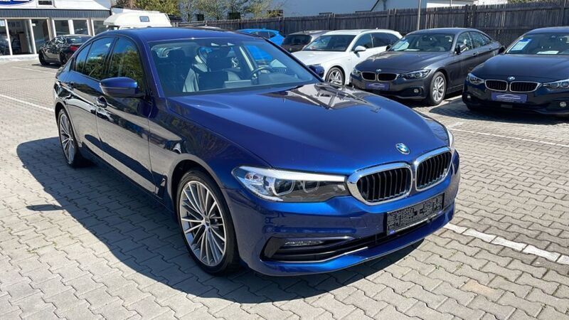 Blau Gebraucht 2018 BMW 540 Sport Line Limousine | 24.500 € (Fairer Preis) - Bild 1/4
