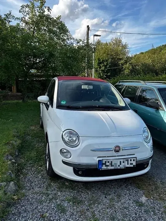 Gebraucht Fiat 500C Lounge 69 PS (50 kW) 2014 Weiß Cabrio