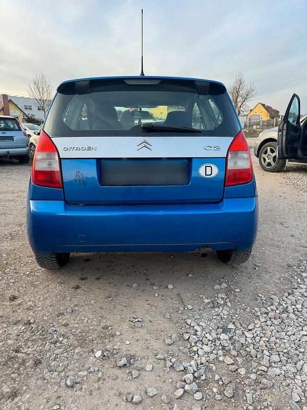 Gebraucht Citroën C2 60 PS (44 kW) 2007 Blau Kleinwagen