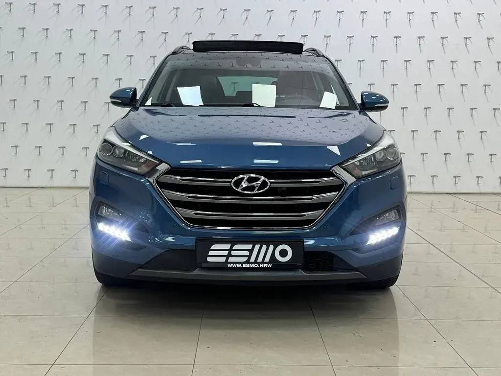 Gebraucht Hyundai Tucson Premium 185 PS (136 kW) 2015 Blau SUV