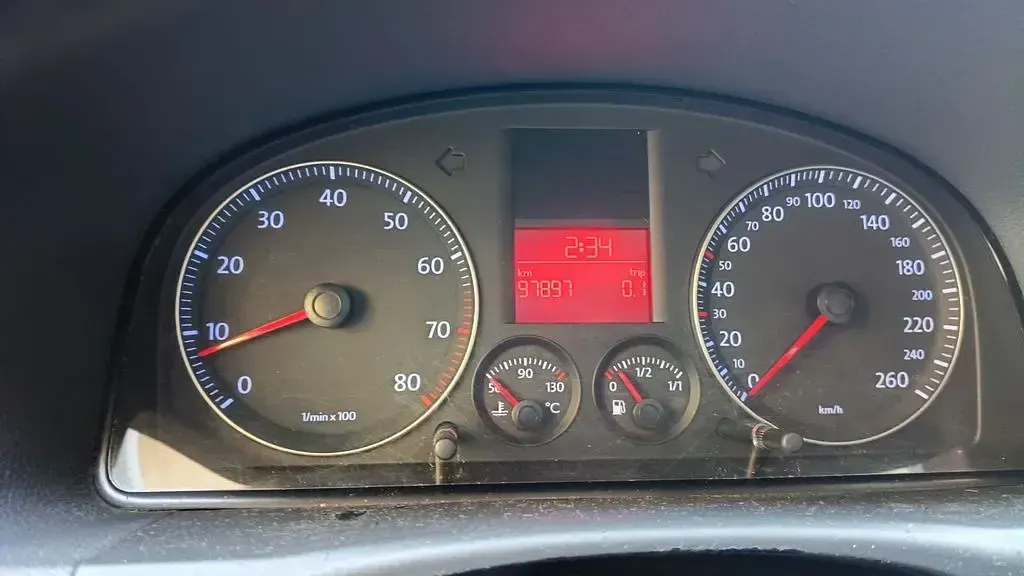 Gebraucht VW Touran Basis 116 PS (85 kW) 2003 Grau Van / Kleinbus