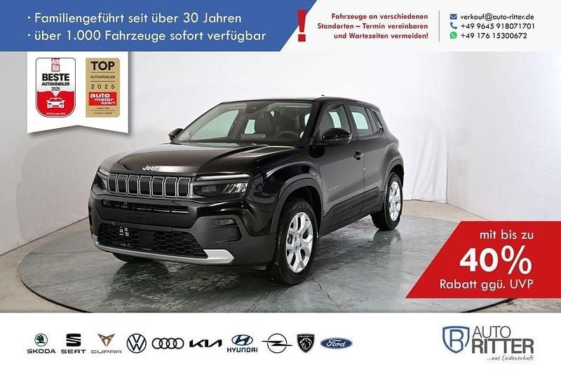 Neu Jeep Avenger Altitude 101 PS (74 kW) 2025 Schwarz SUV