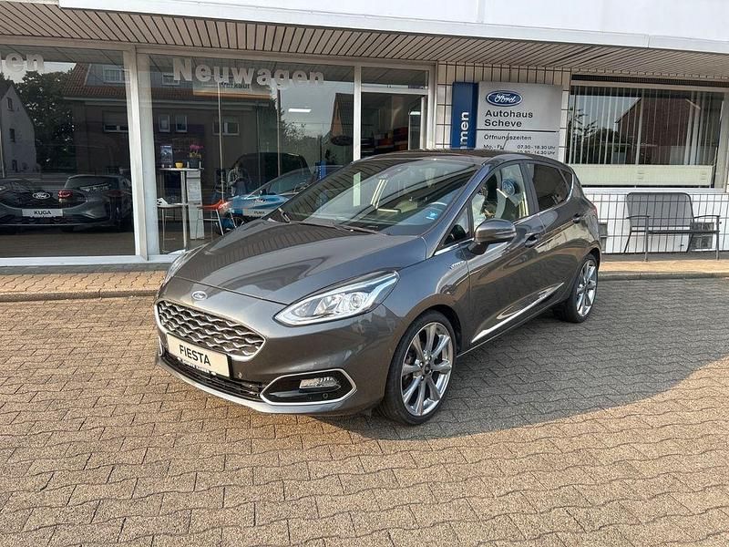Grau Gebraucht 2019 Ford Fiesta Vignale Kleinwagen | 15.440 € (Fairer Preis) - Bild 1/4