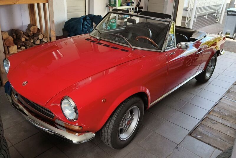 Rot Gebraucht 1968 Fiat 124 Spider Cabrio | 18.000 € - Bild 1/4
