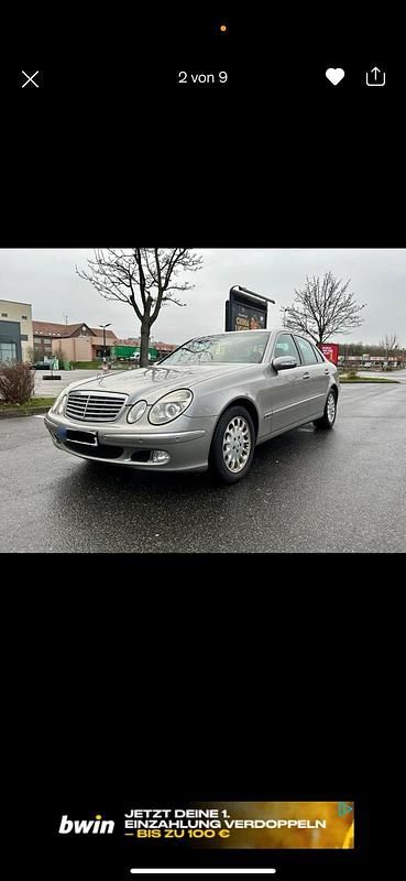 Gebraucht Mercedes E200 122 PS (89 kW) 2004 Silber Limousine