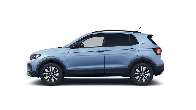 Gebraucht VW T-Cross Life 95 PS (69 kW) 2025 Clear blue metallic SUV