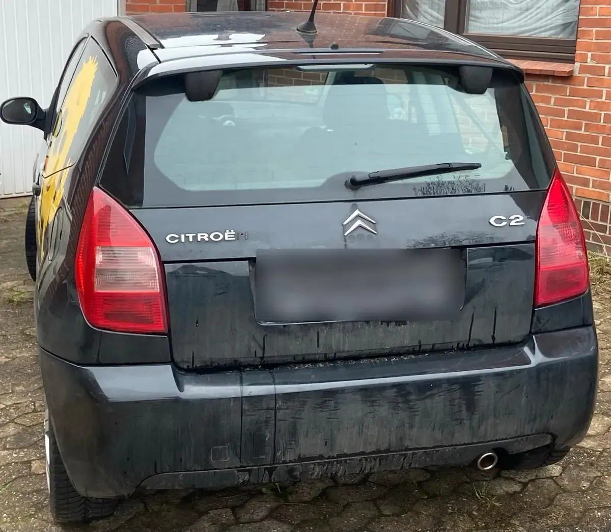 Gebraucht Citroën C2 73 PS (53 kW) 2005 Schwarz Kleinwagen
