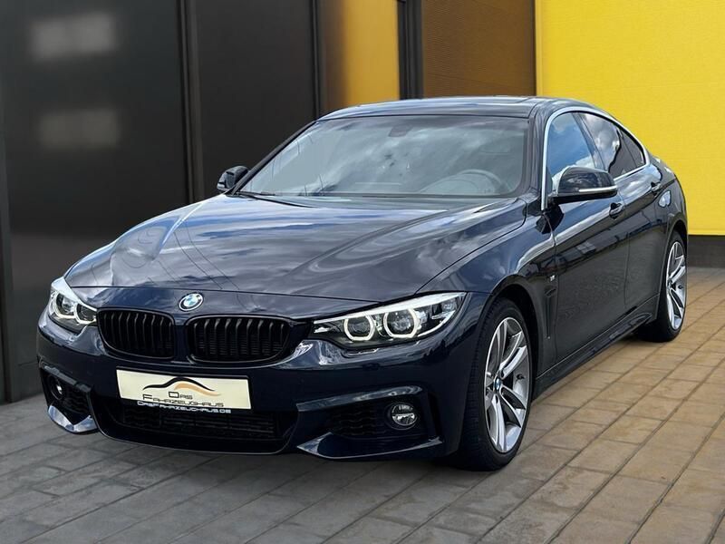 Schwarz metallic Gebraucht 2021 BMW 418 Gran Coupé M Sport Coupé | 26.220 € - Bild 1/1