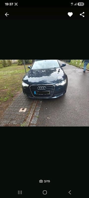 Blau Gebraucht 2012 Audi A6 Kombi | 7.500 € (Superpreis) - Bild 1/4